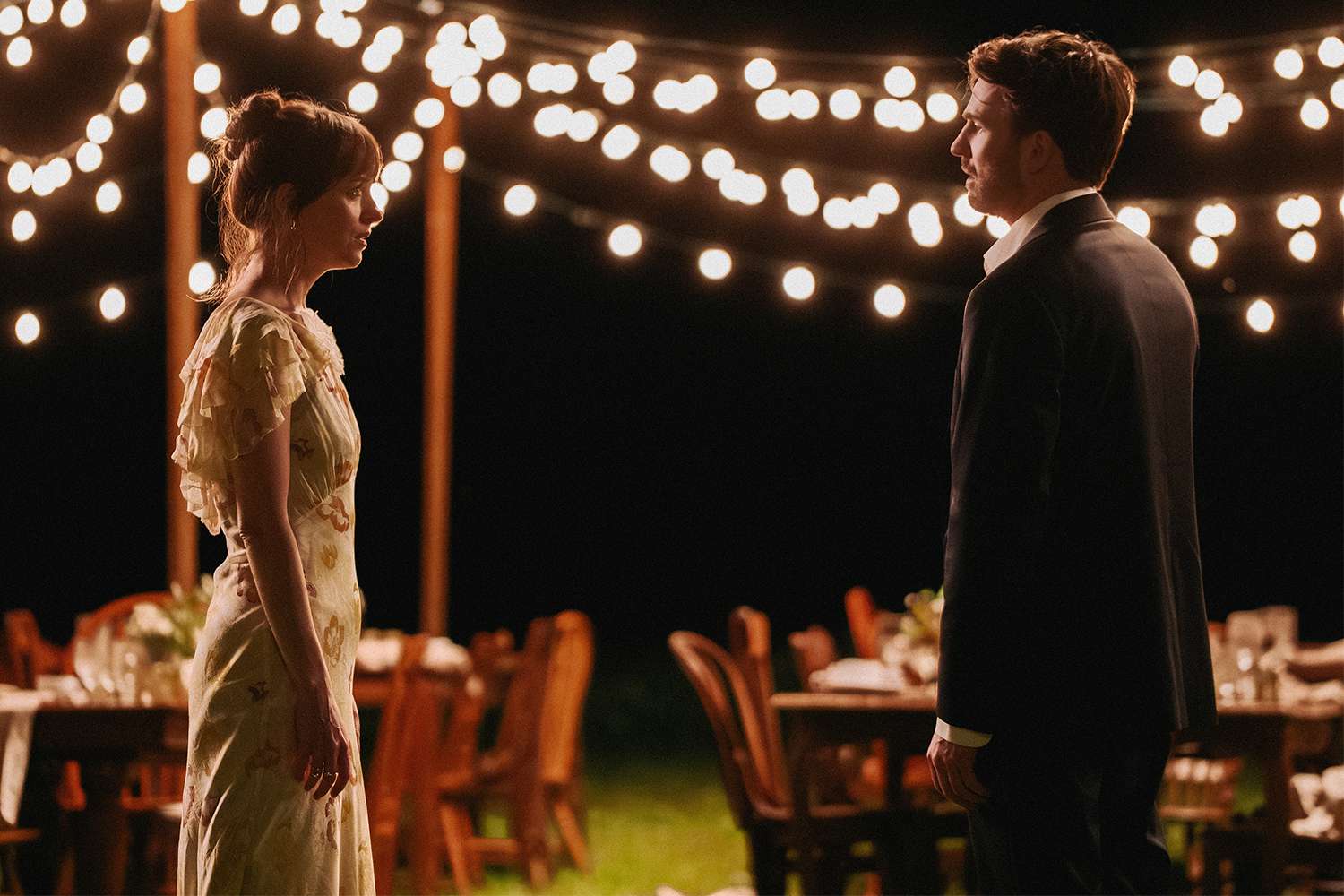 Materialists, Dakota Johnson, Chris Evans