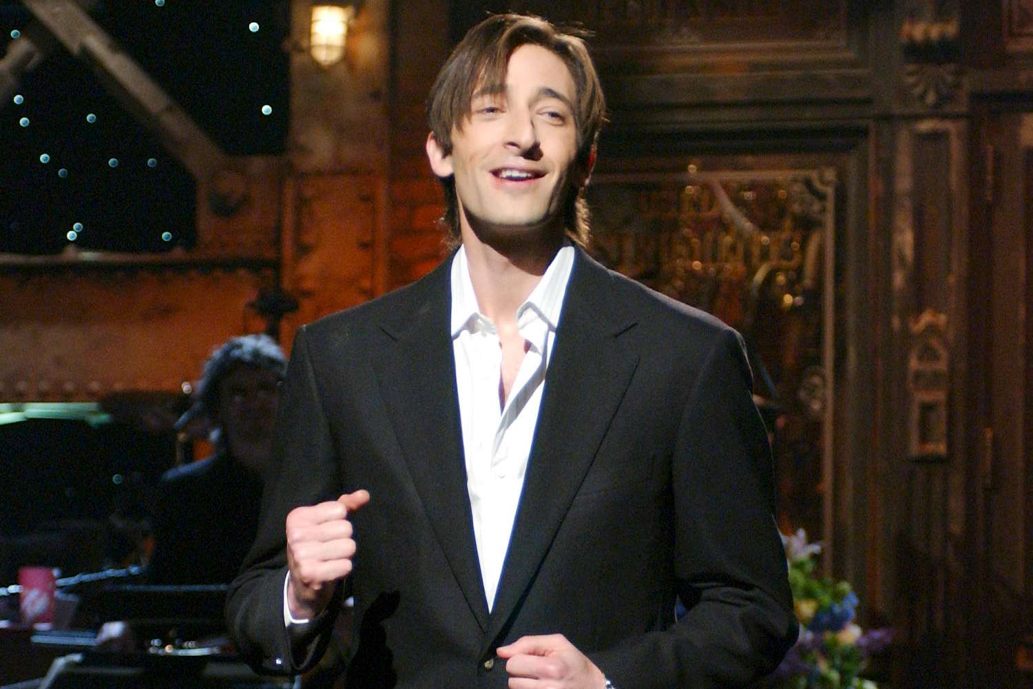 Adrien Brody hosts 'Saturday Night Live' in May 2003